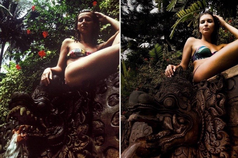 Rozalia Knapik-Wojtaczka odtworzyła na Bali zdjęcia swoich rodziców sprzed 30 lat!