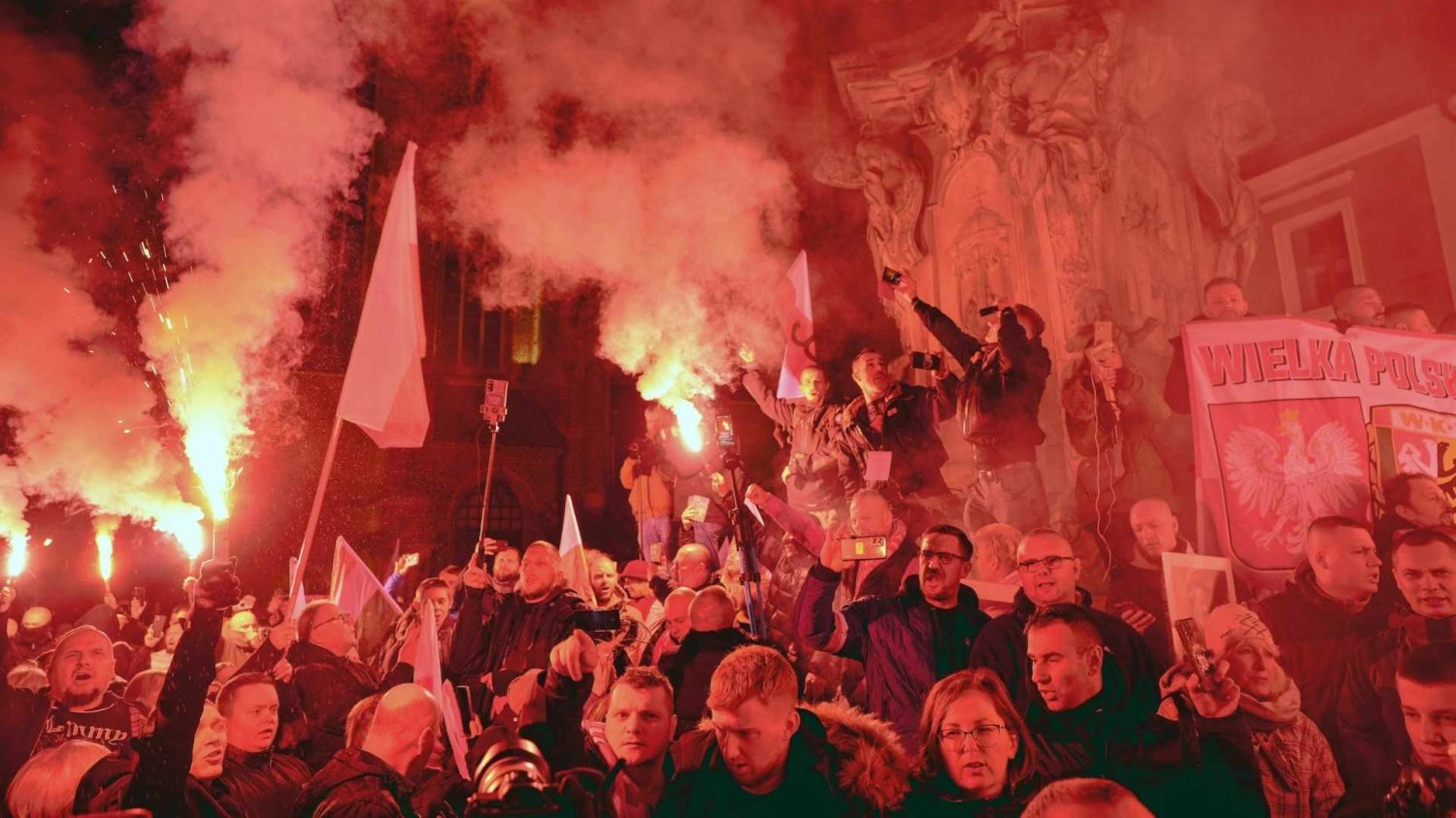 Marsz Niepodległości w Warszawie.