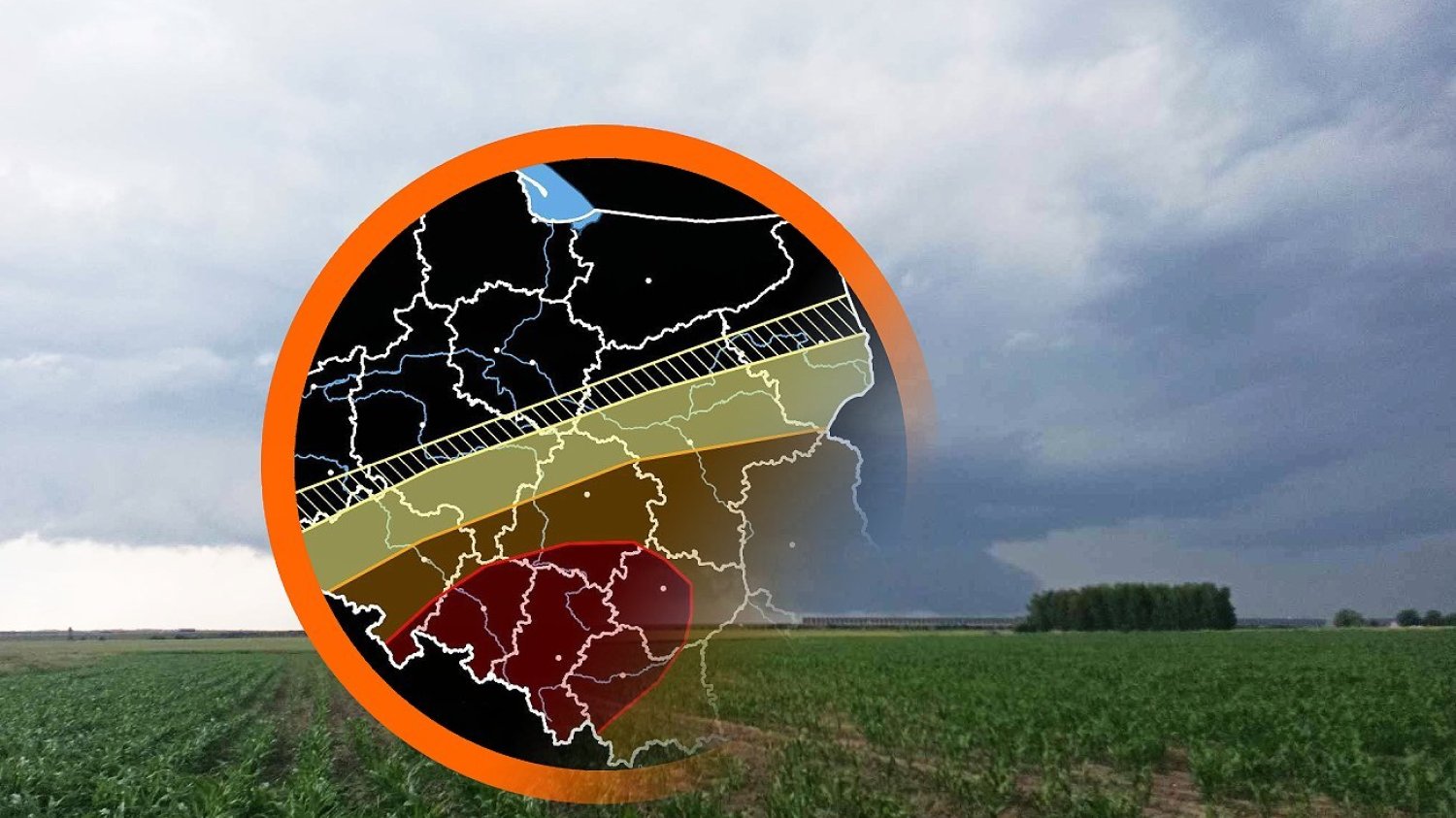 Burze nad Polską w czwartek 06.06. IMGW ostrzega przed superkomórkami