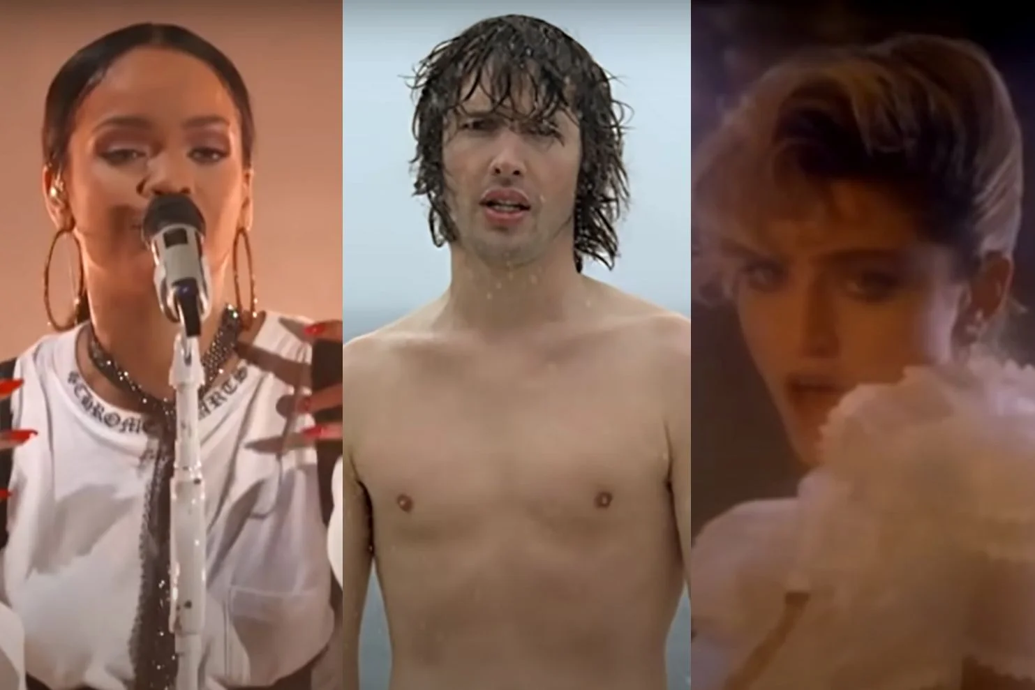 piosenki, które mają inne znaczenie Rihanna, James Blunt, Madonna