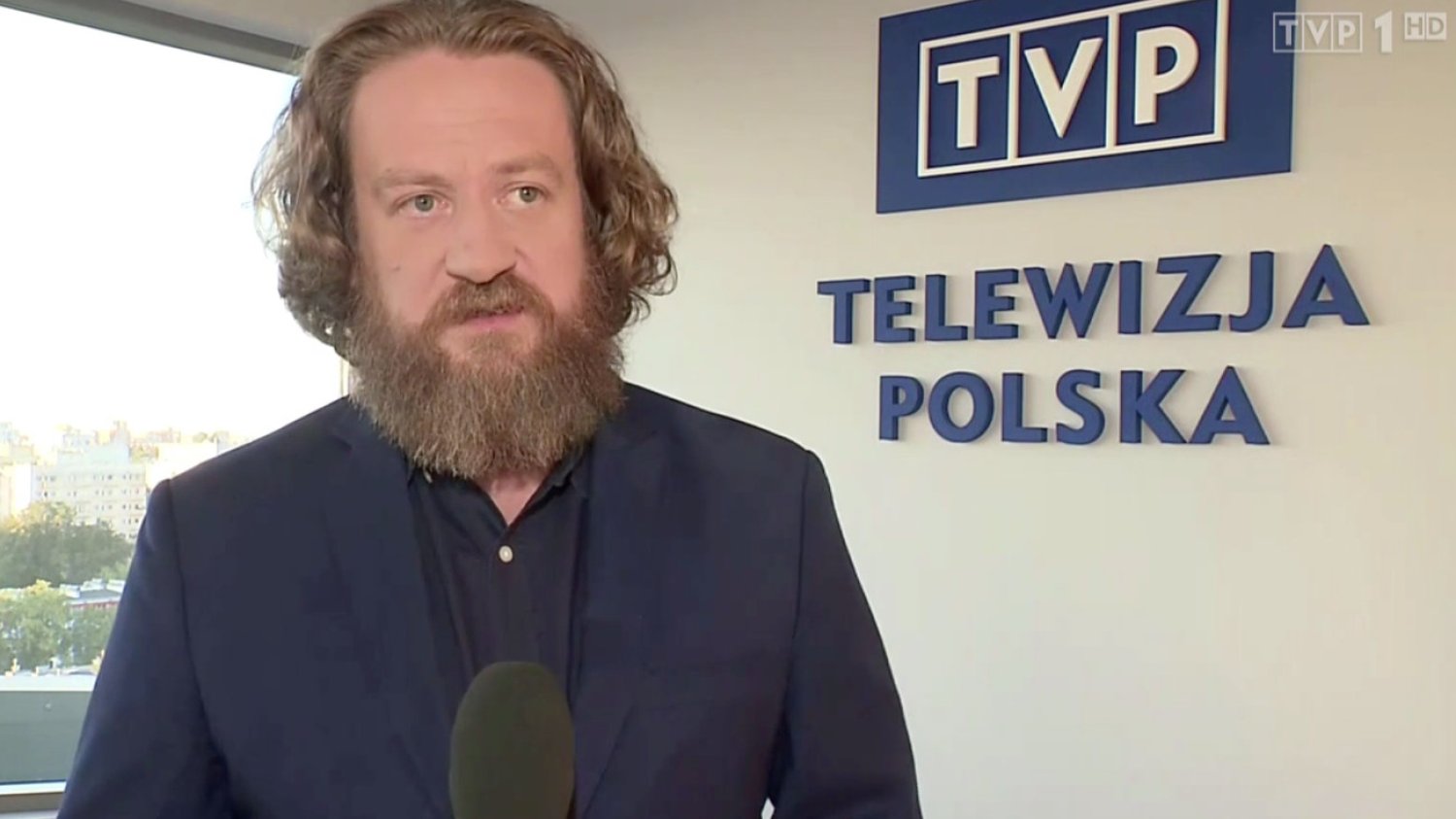 Mateusz Matyszkowicz, nowy prezes TVP, w "Wiadomościach"