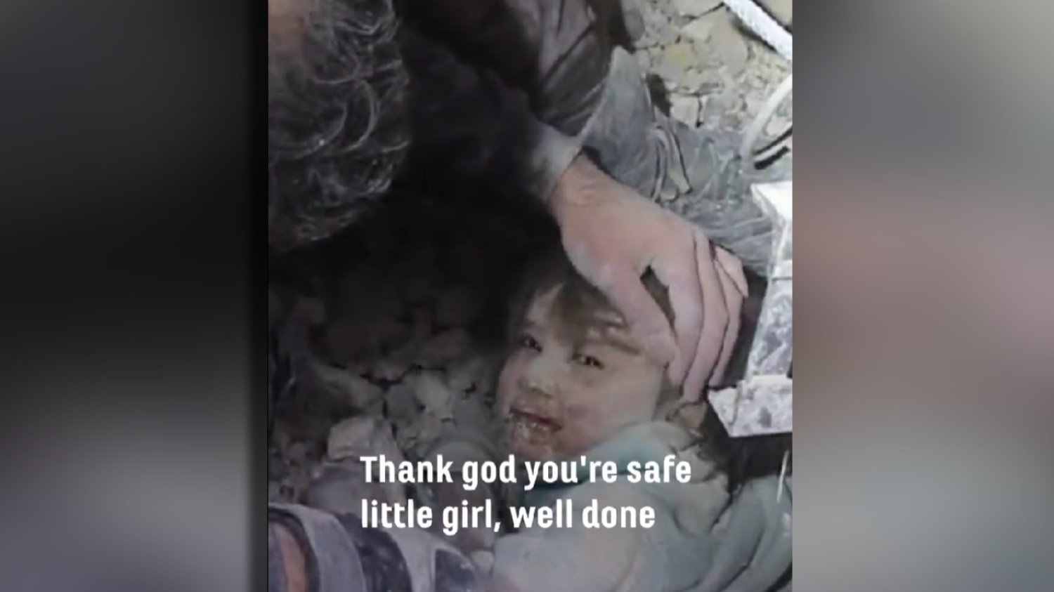 Trzęsienie w Syrii i Turcji. Dziewczynka uratowana przez ratowników