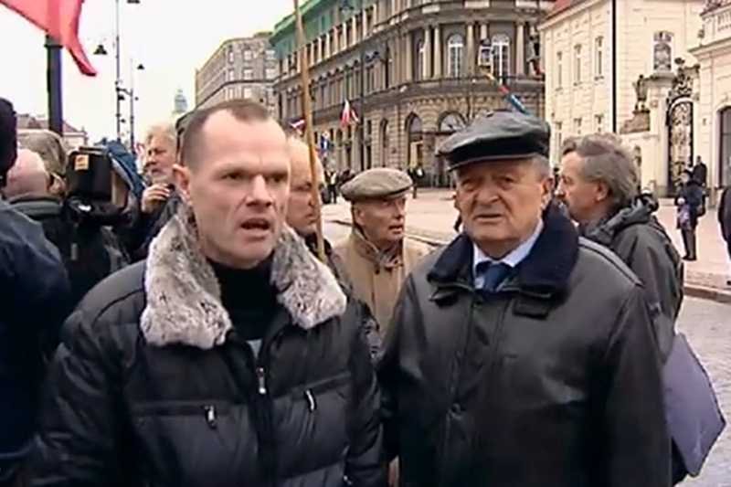 Andrzej Hadacz – najpierw bronił krzyża, teraz wystąpił na Paradzie Równości