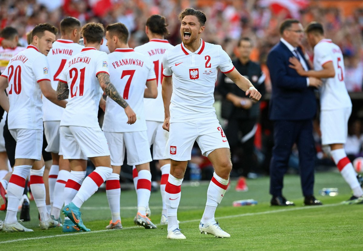 Holandia Polska W 2 Kolejce Ligi Narodów Uefa Relacja Na Żywo Natematpl 