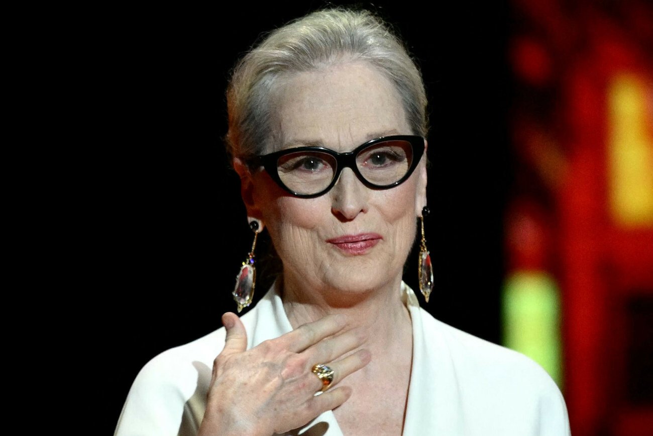 Meryl Streep odebrała honorową Złotą Palmę podczas 77. Festiwalu Filmowego w Cannes.