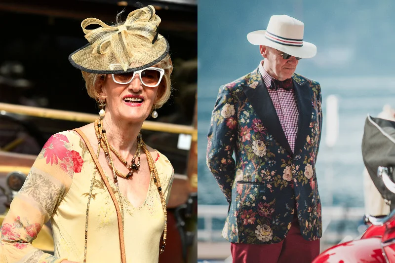 Concorso d'Eleganza to również moda stylizowana na czasy danej epoki.