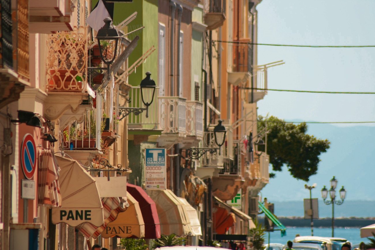 Jedno z miasteczek na Sardynii