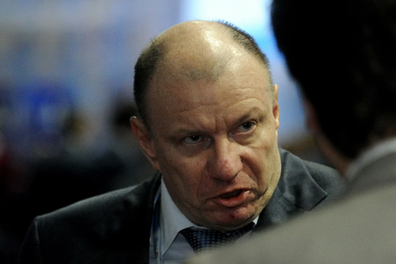 Oligarchowie to ludzie z otoczenia Putina. Na zdjęciu Władimir Potanin.