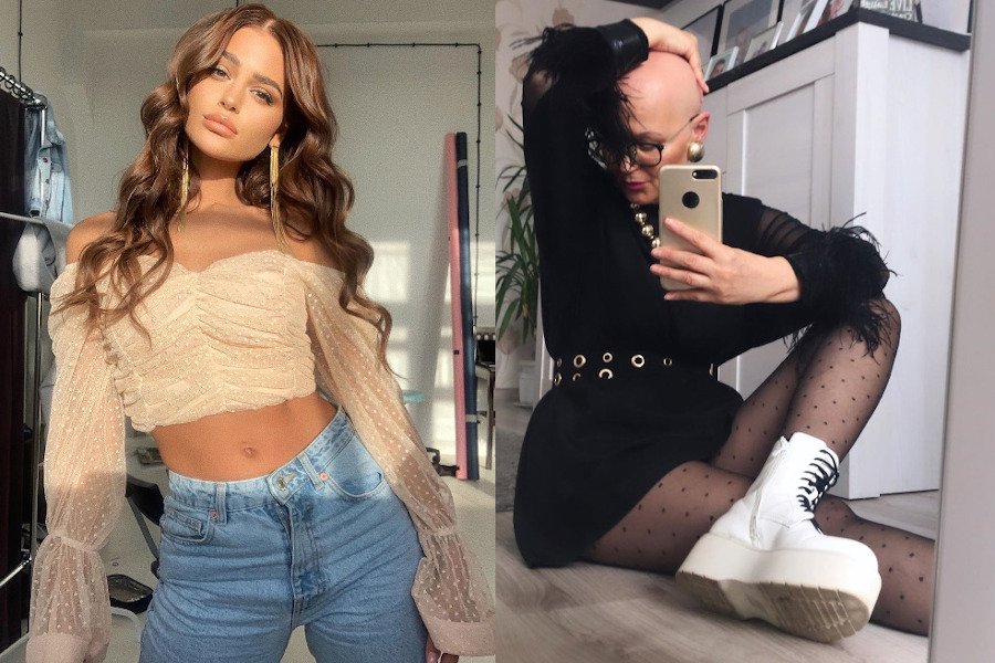 Mama Honoraty Skarbek pozuje do niezwykłych zdjęć