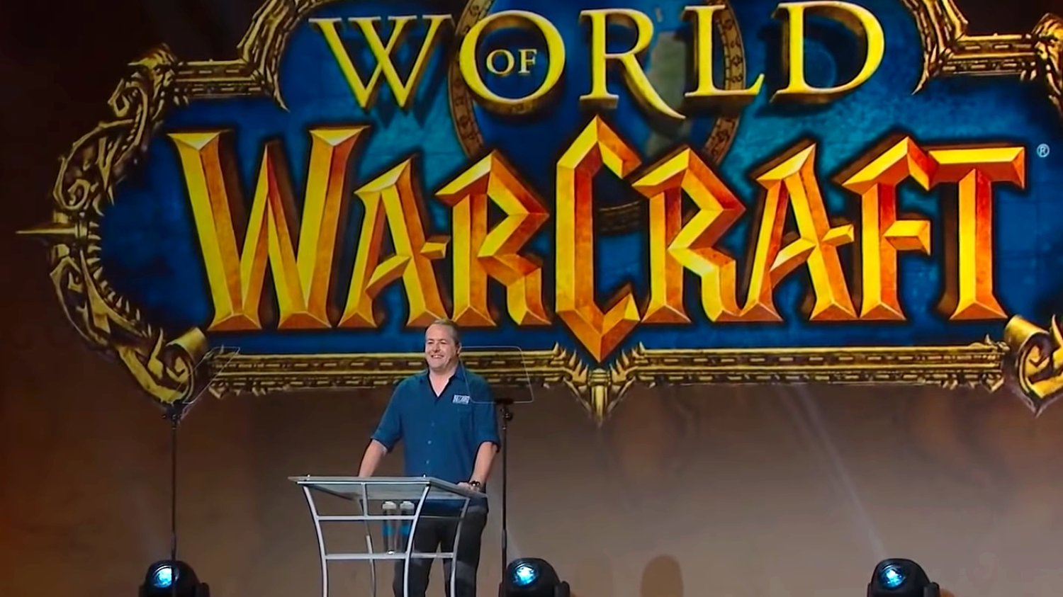 J. Allen Brack, szef Blizzard Entertainment, podczas BlizzConu w 2018 roku.