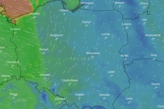 Nadciąga kolejny niż. Przyniesie wiatr i sztorm.