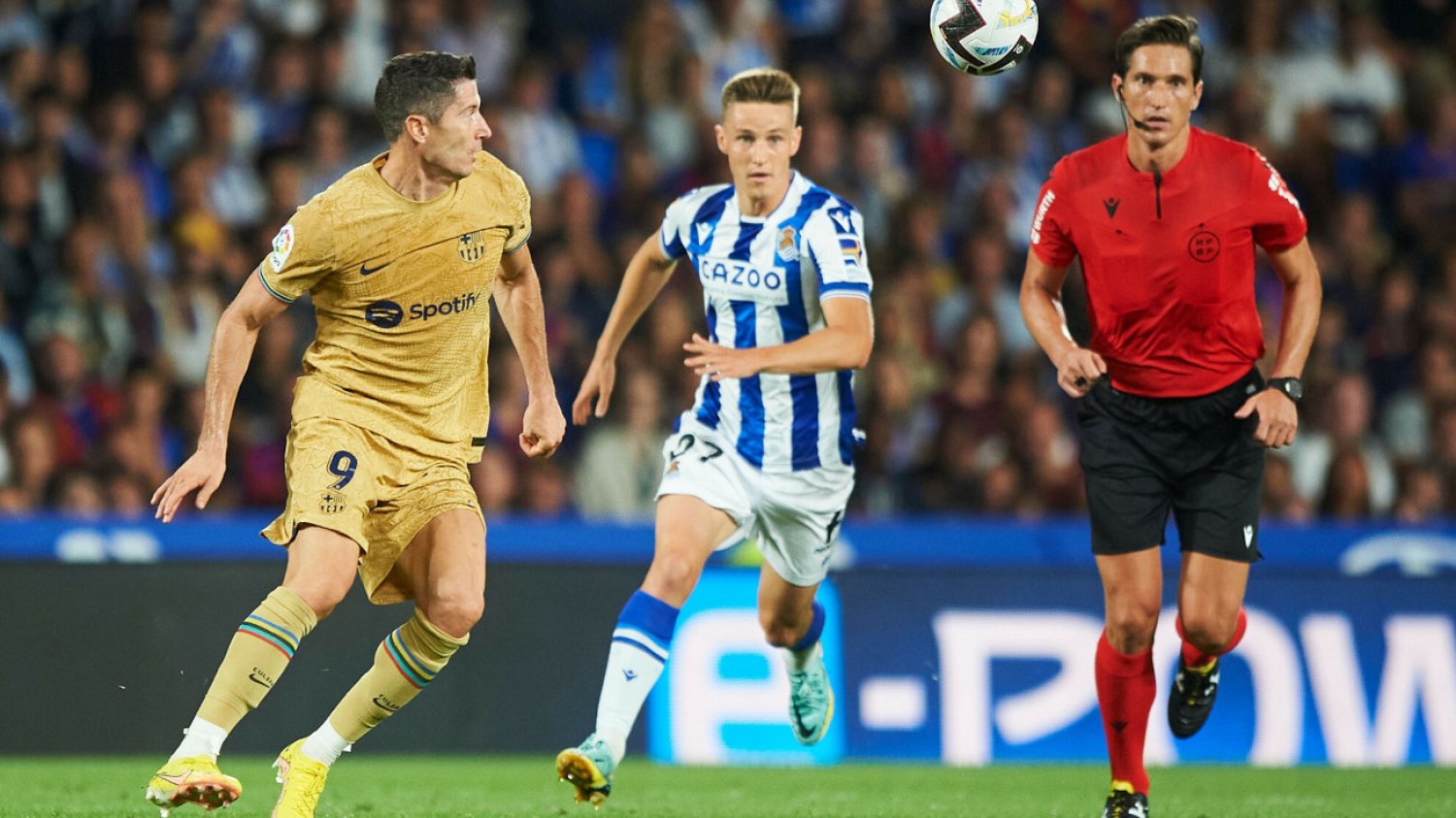 Robert Lewandowski zachwycił swoim występem. Polak został nawet wybrany piłkarzem meczu z Realem Sociedad (4:1).