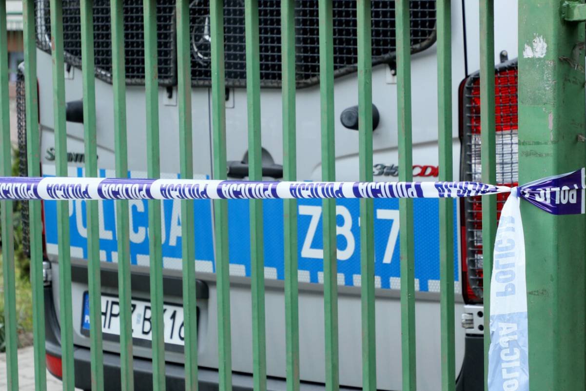 W szkole w Gorzowie Wielkopolskim znaleziono zwłoki mężczyzny