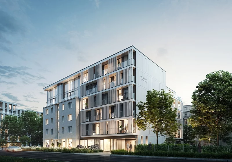Nowoczesny apartamentowiec Moderna Powiśle