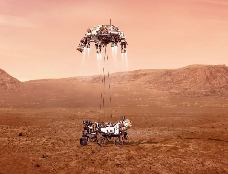 Według NASA w taki sposób ma dojść do lądowania łazika Perseverance na powierzchni Marsa, na której ma pozostać przez kolejnych 687 dni (wg ziemskiego czasu). Lądowanie łazika na Marsie: gdzie i kiedy oglądać Perseverance ONLINE live?