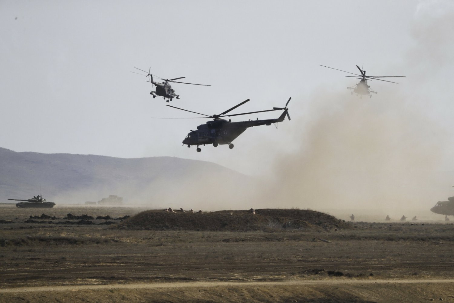 Rosyjskie ćwiczenia wojskowe na Krymie.