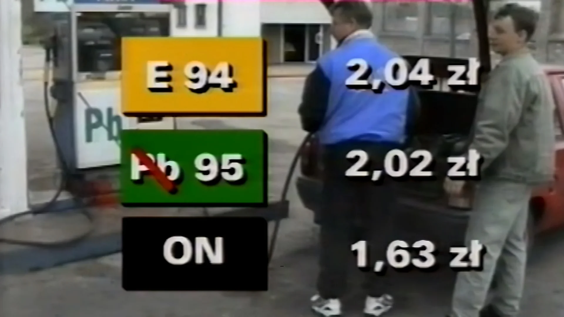 2,61 zł za benzynę, a oni wyszli na ulice. Przypomniano nagranie sprzed lat Ceny paliw. E94 2,04 zł, Pb 95 2,02 zł, ON 1,63 zł.