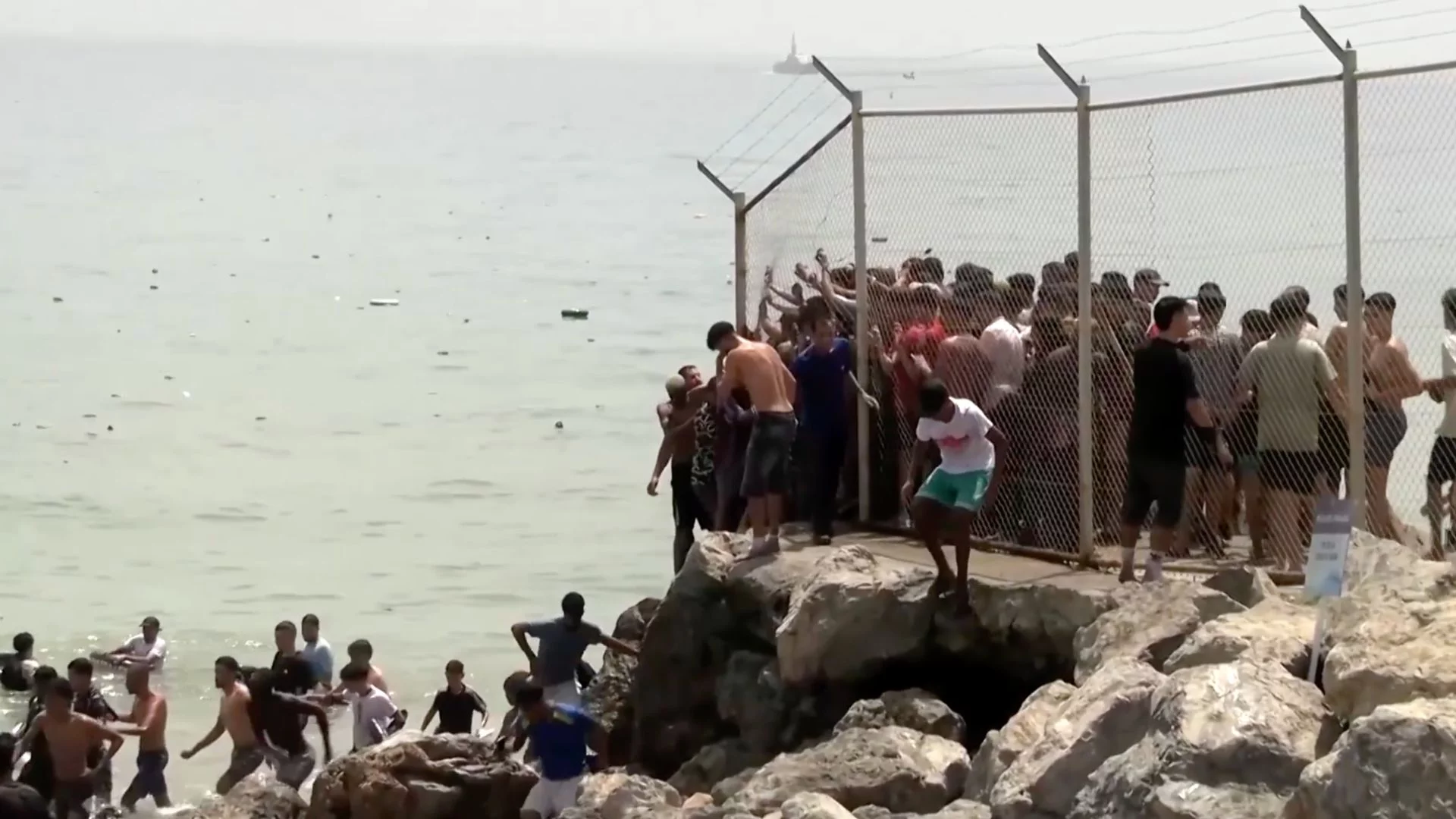Ceuta, Hiszpania, migranci