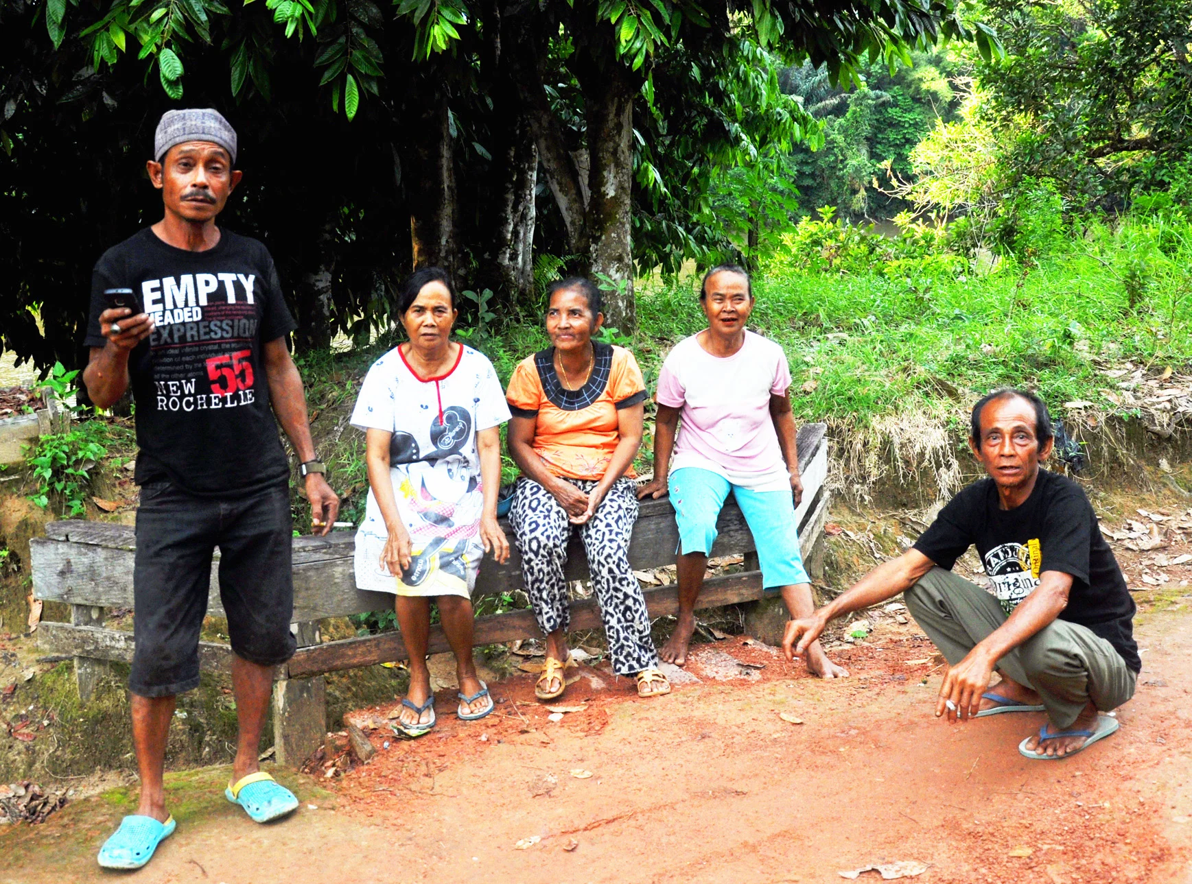 Scenka rodzajowa - Borneo