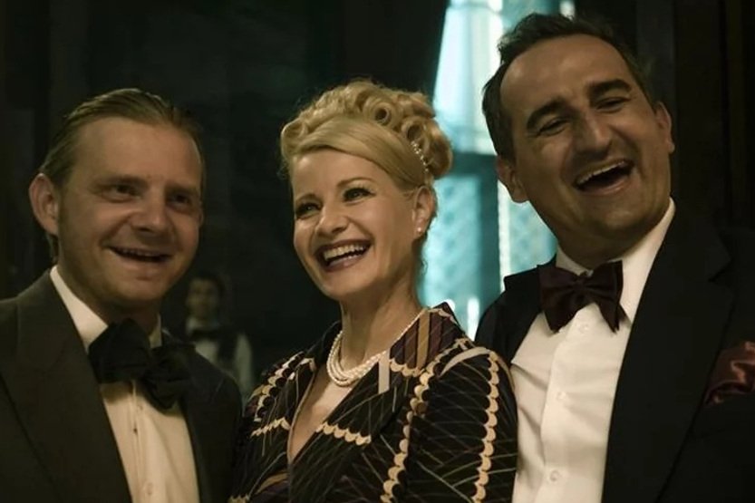 Aktorzy na planie filmu "Gierek"