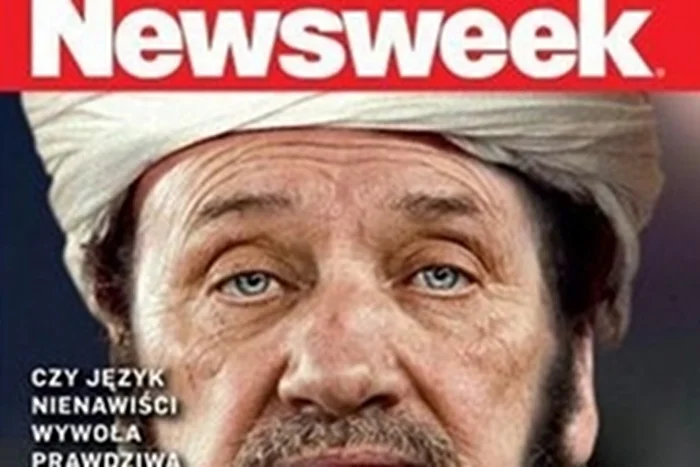 Niedawna, mocno kontrowersyjna okładka "Newsweeka"