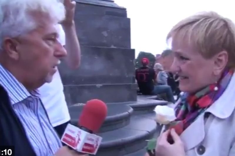 Róża Thun nie mogła odpędzić się od "dziennikarza"