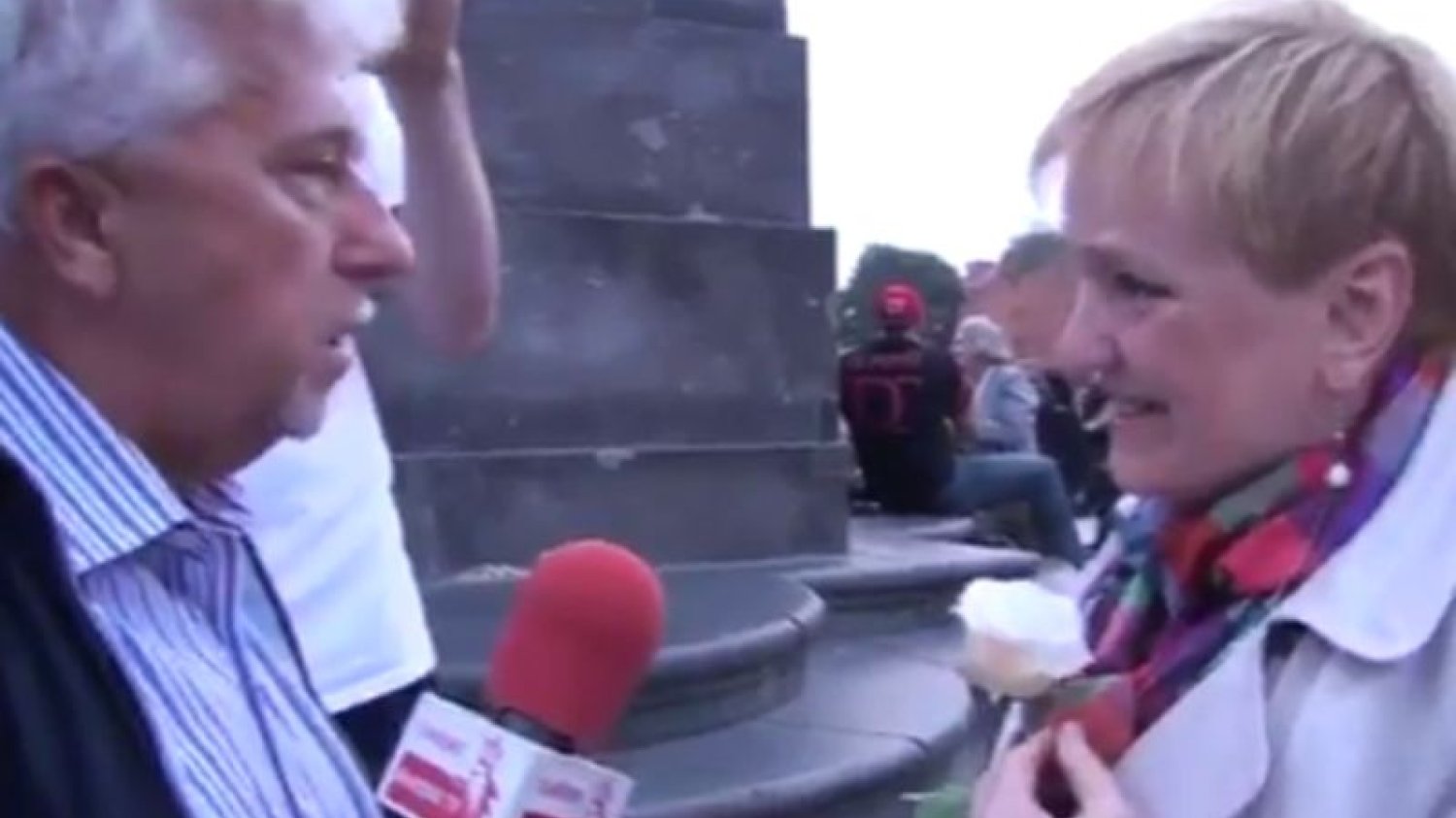 Róża Thun nie mogła odpędzić się od "dziennikarza"