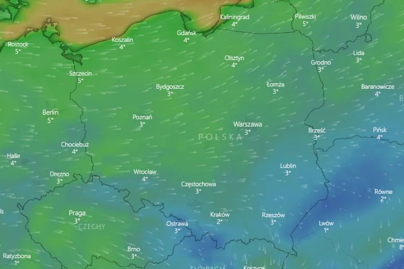 W ciągu kolejnych kilku dni czeka nas ochłodzenie.