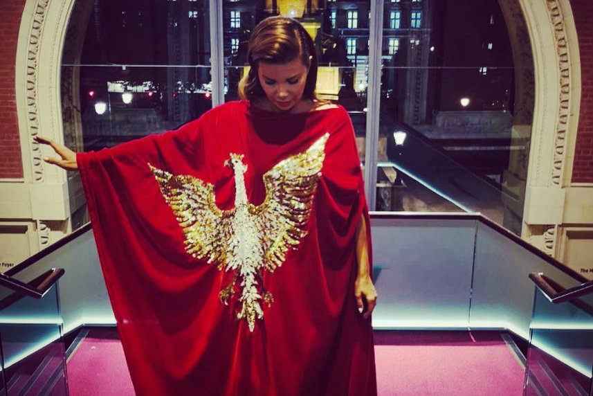 Edyta Górniak zachwyciła nie tylko wykonaniem utworu Czesława Niemena, ale i oryginalną kreacją.