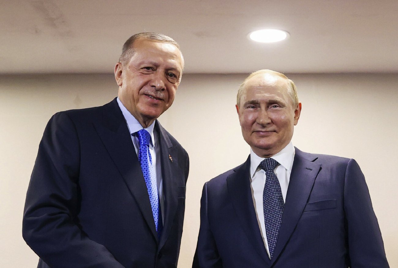 Negocjacje Putin-Erdoğan ws. Ukrainy. Dyktator Rosji mówi o postępie