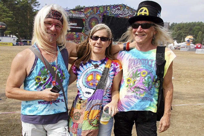 Niemieccy fani muzyki.