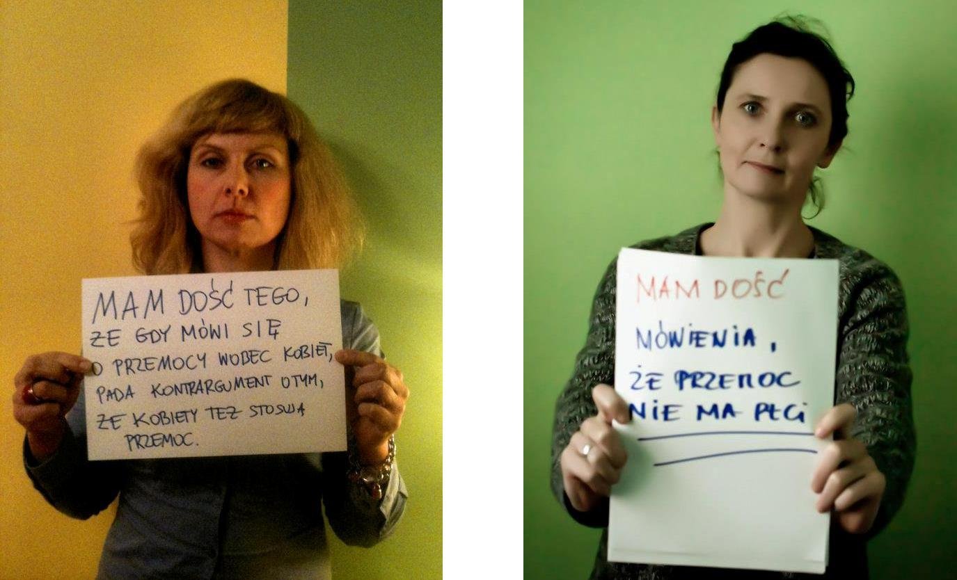 Ewa Rutkowska i Joanna Piotrowska z Fundacji Feminoteka
