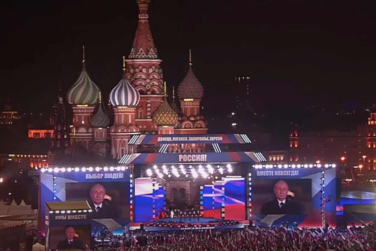 Koncert na Placu Czerwonym.