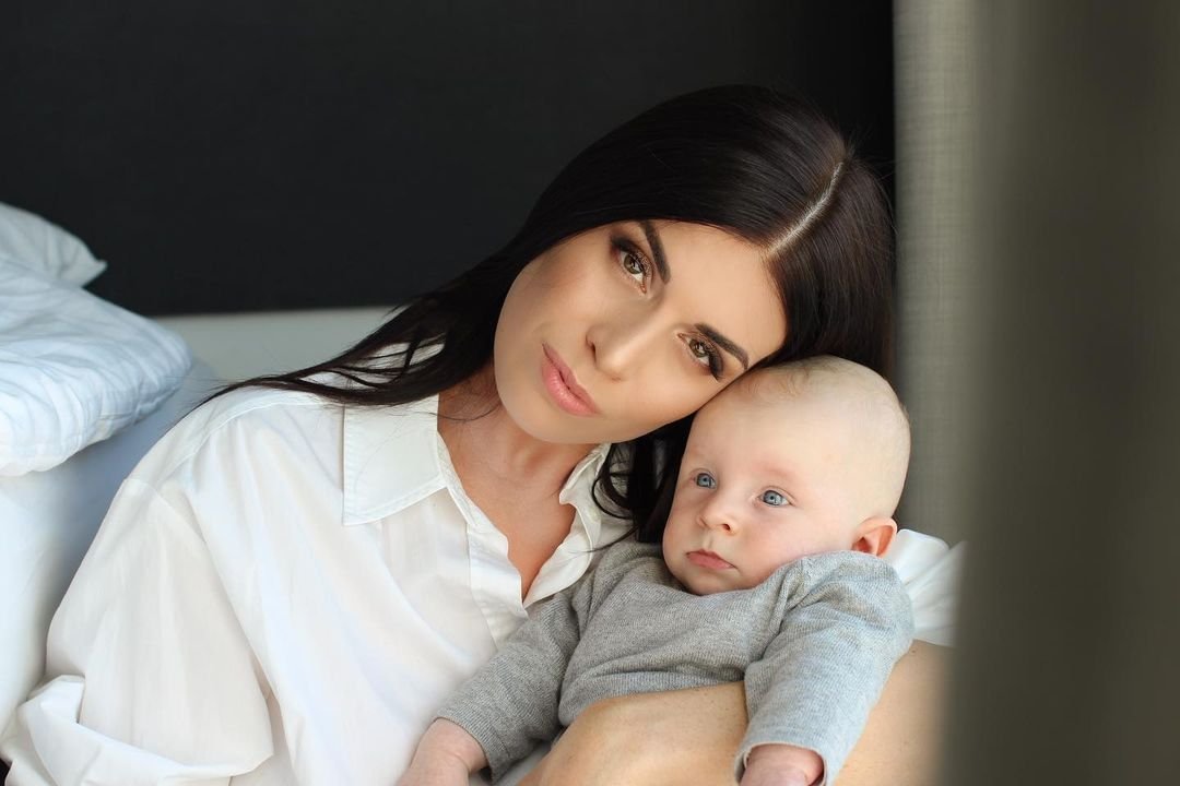 Magdalena Stępień z synem Oliwierem w obiektywie Mai Waszczeniuk