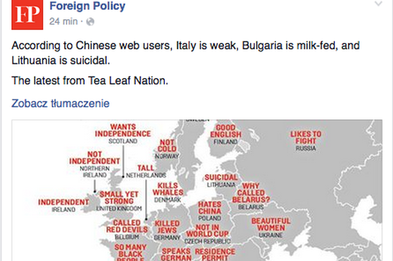 "Dlaczego Polska nienawidzi Chin?" – pytają chińscy internauci