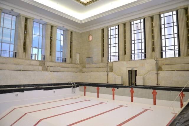 Wyremontowany basen w Pałacu Kultury, Warszawa