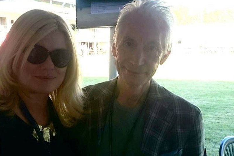 Hanna Leśnodorska-Ceglińska z Charlie Wattsem w Stadninie Koni Arabskich w Janowie Podlaskim sierpień 2015