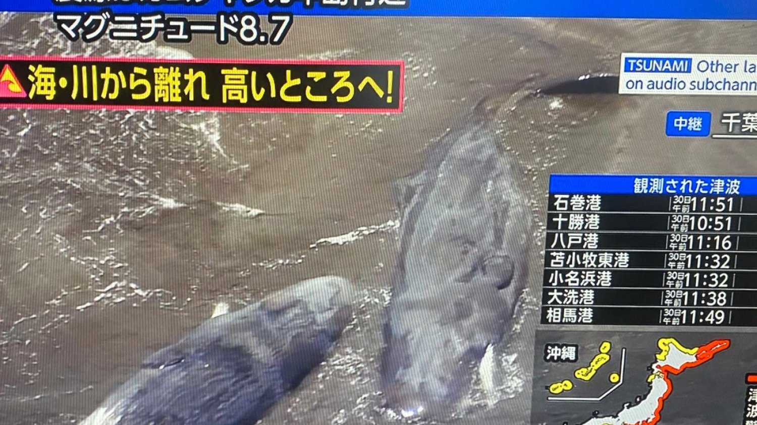 To pokazuje skalę trzęsienia ziemi w Rosji. Szokujący widok na plaży w Japonii