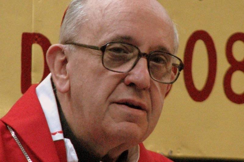 Jorge Bergoglio, czyli papież Franciszek, jako kardynał w 2008 roku.
