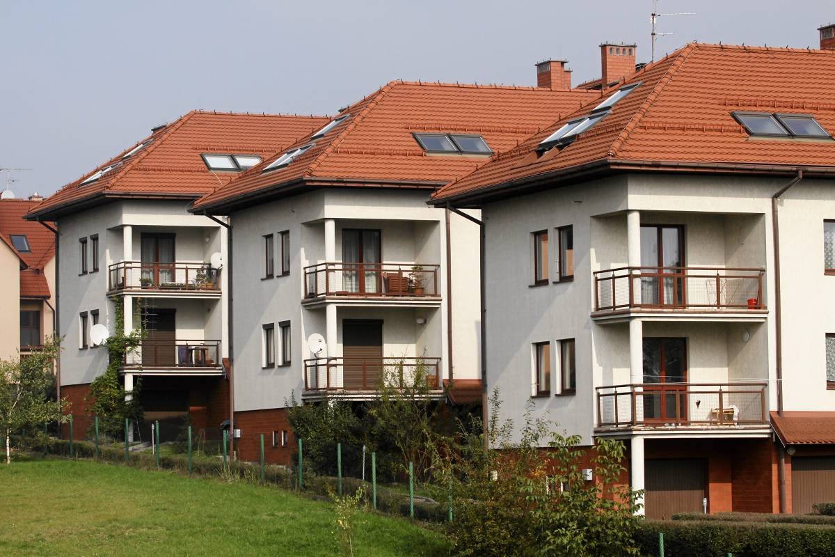 Kraków, osiedle mieszkaniowe Złota Podkowa w Bronowicach Małych