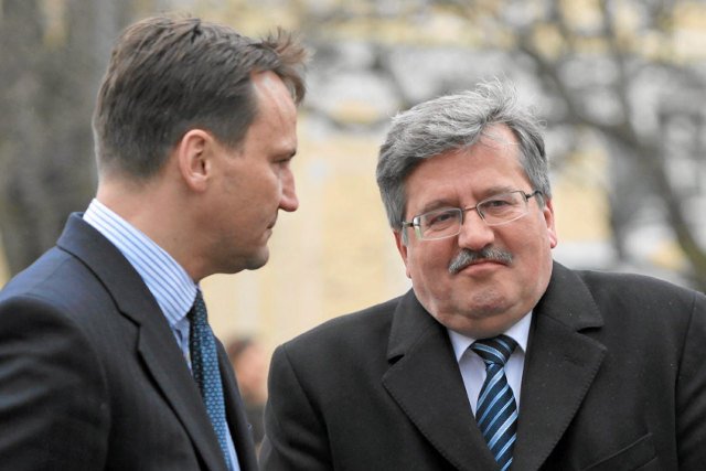 Bronisław Komorowski zapewnia, że nie jest skonfliktowany z Radosławem Sikorskim