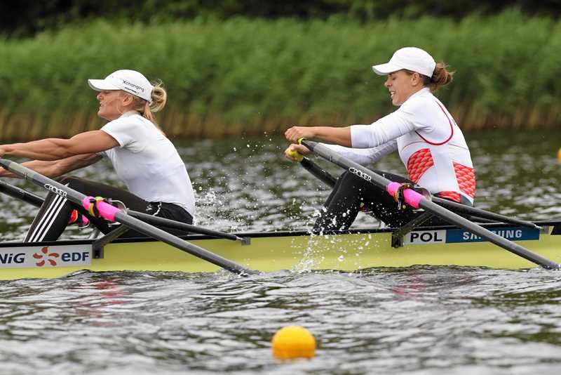 Julia Michalska i Magdalena Fularczyk - brązowe medalistki