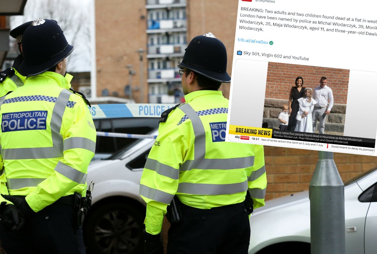 Śmierć polskiej rodziny w Londynie. Są pierwsze wyniki sekcji zwłok.