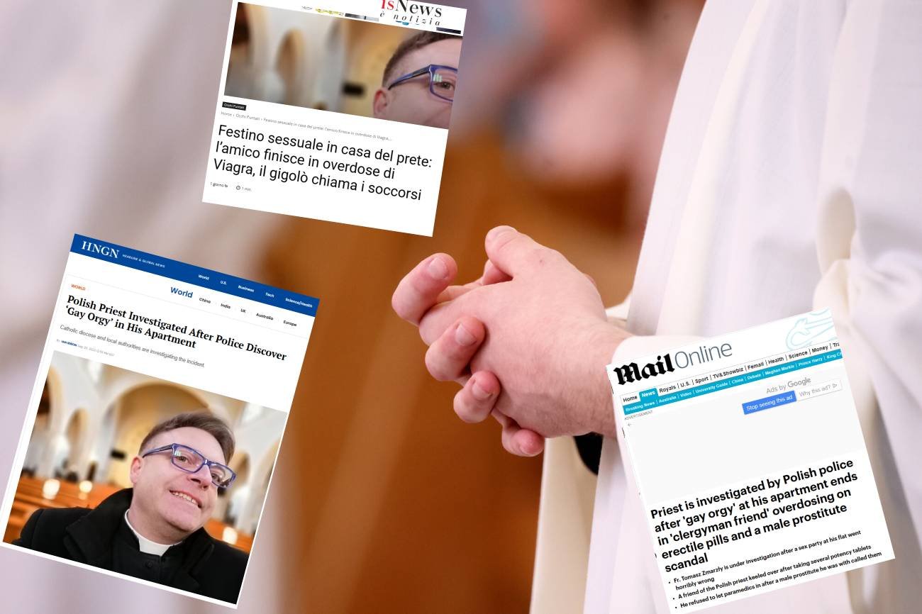 Orgia księży komentowana przez światowe media. Piszą o męskiej prostytutce
