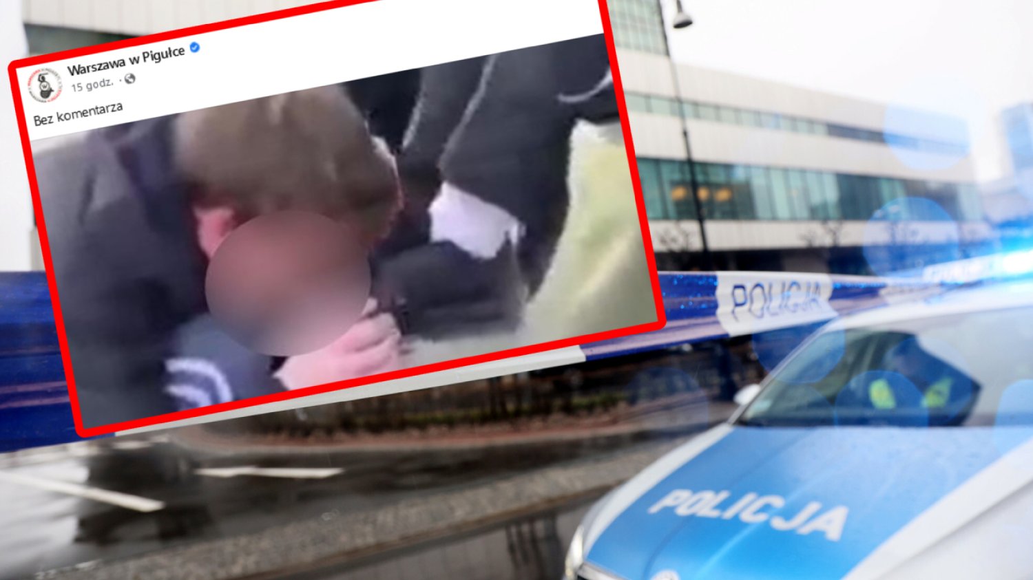 Pobicie nastolatka z Pruszkowa. Nagranie opublikował jeden z portali