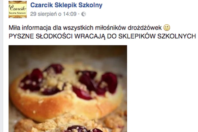 Drożdżówka do szkół wraca triumfalnie. Jednocześnie wchodzi zakaz dotyczący pieczywa wypiekanego z ciasta głęboko mrożonego
