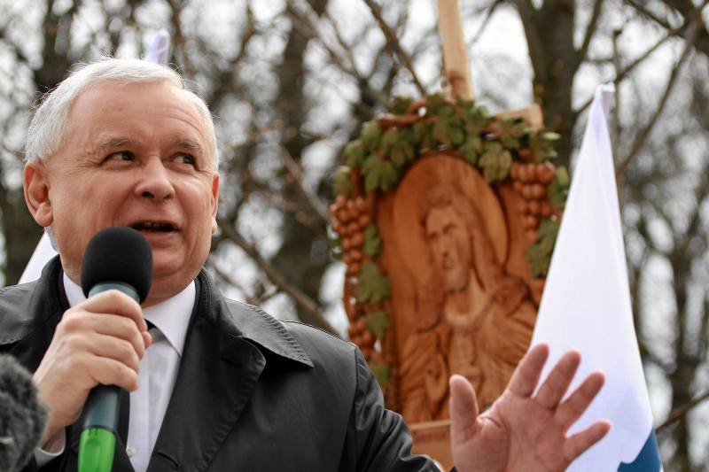 Prezes PiS Jarosław Kaczyński