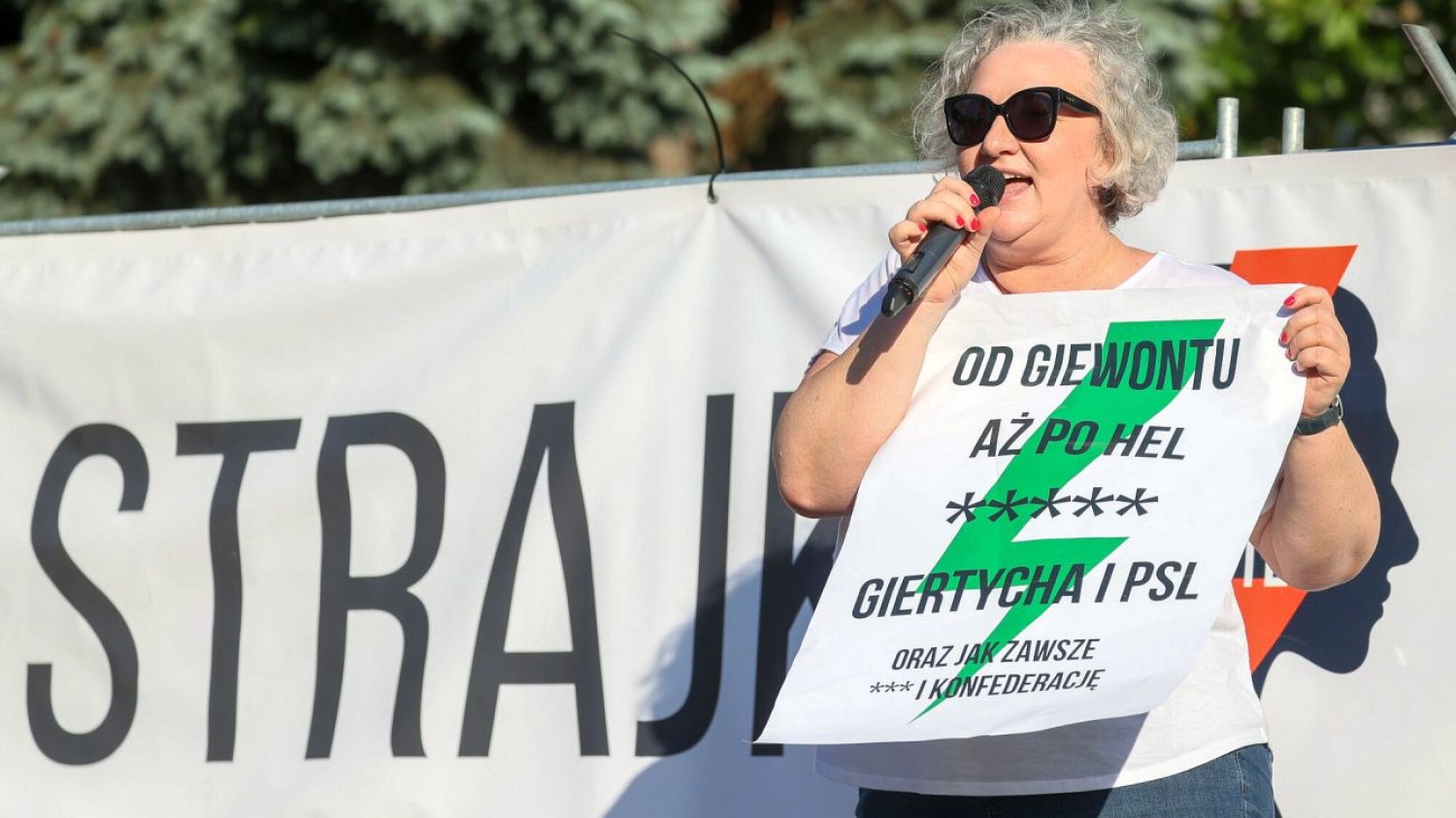 Strajk kobiet znów wyszedł na ulice Warszawy