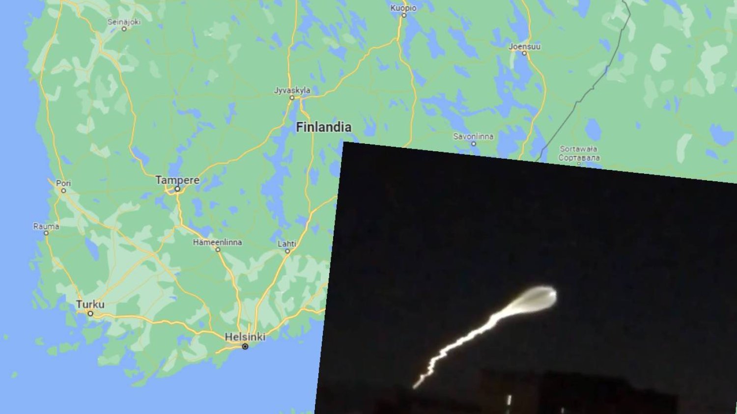 "Świetlne fajerwerki" na granicy Rosji i Finlandii. To sprawa Putina