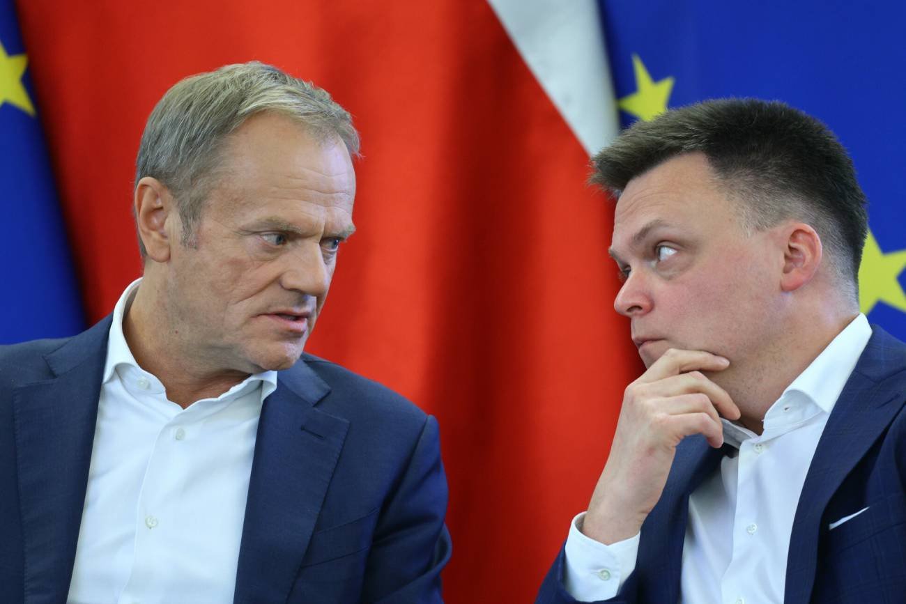 Donald Tusk, Szymon Hołownia
